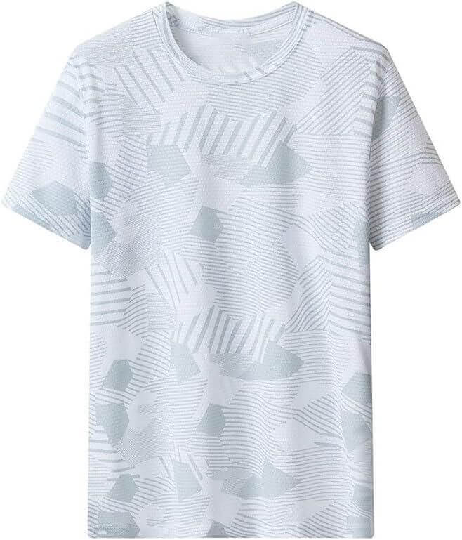 Men's Round Neck Polyester Casual T-shirt (Pack of 4)