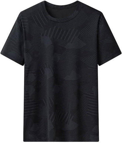 Men's Round Neck Polyester Casual T-shirt (Pack of 4)