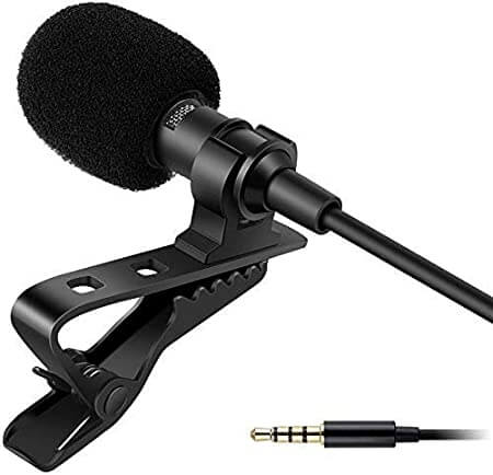 3.5mm Clip Microphone for Voice Recording3.5mm Clip Microphone for Voice Recording
